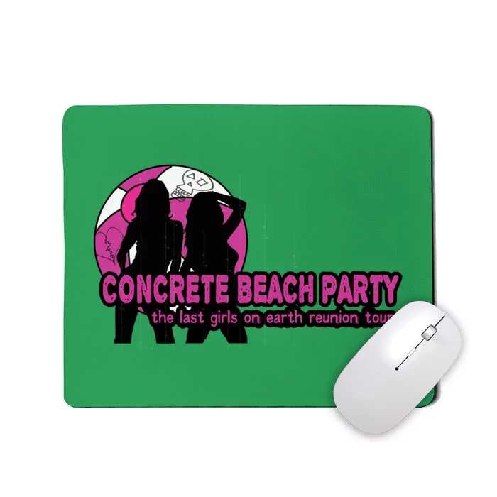 Concrete Beach Party Mousepad