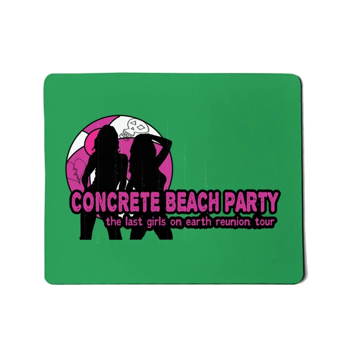 Concrete Beach Party Mousepad