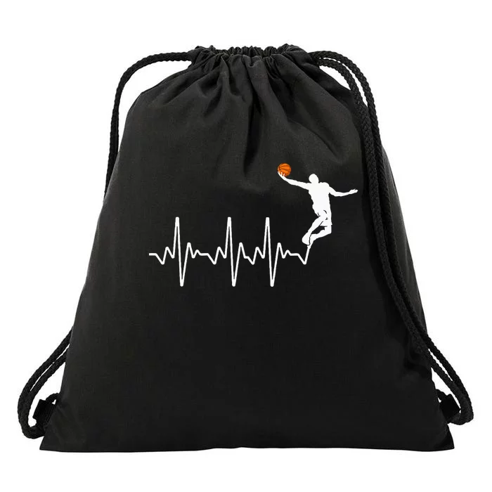 Cool Basketball Player For Men Women Basketball Lover Drawstring Bag