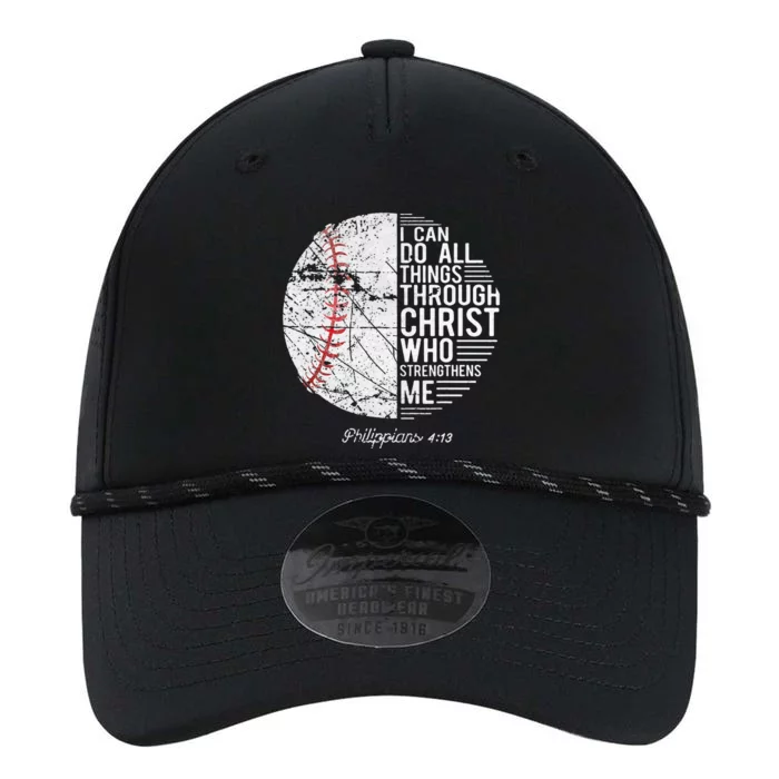 Christian Baseball Philippians Religious Gifts Performance The Dyno Cap