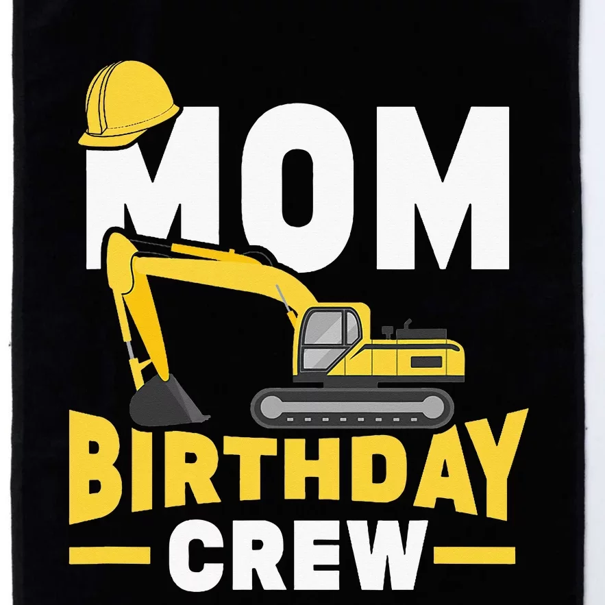 Construction Birthday Party Digger Mom Platinum Collection Golf Towel