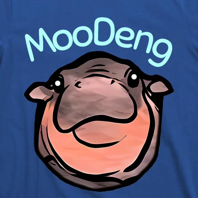 Cute Baby Pygmy Hippo Moodeng T-Shirt