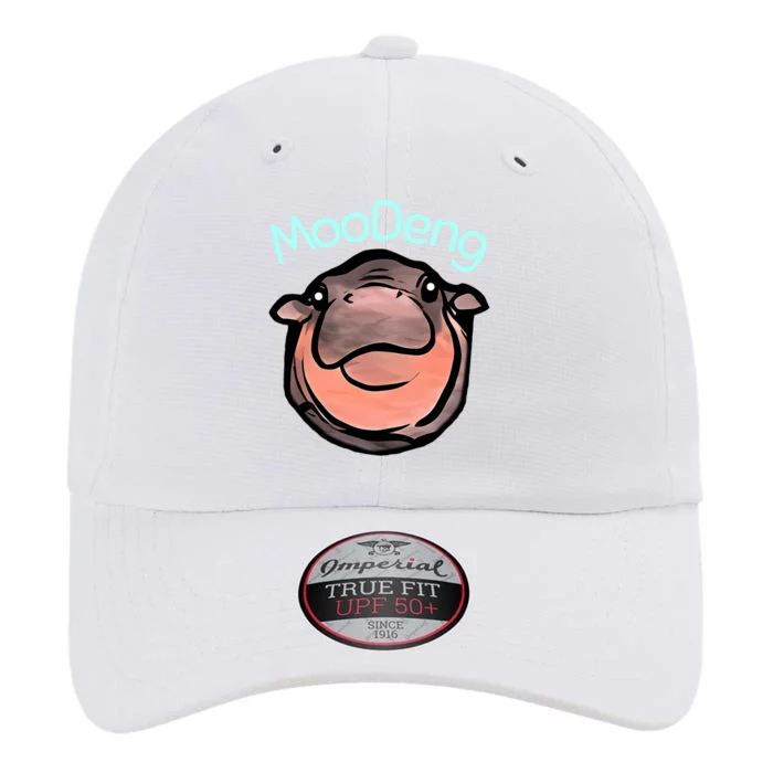 Cute Baby Pygmy Hippo Moodeng The Original Performance Cap