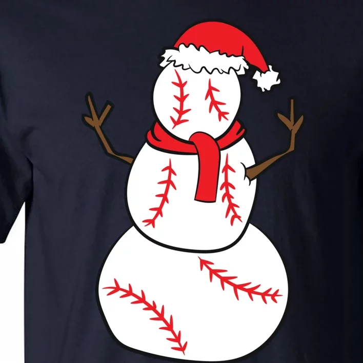 Christmas Baseball Player Gift Christmas Gift Baseball Tall T-Shirt