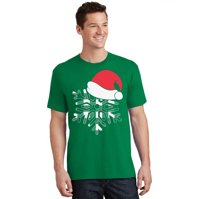 Christmas Buffalo Plaid Snowflake T-Shirt