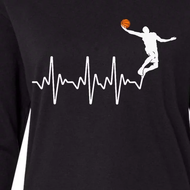 Cool Basketball Player Design For  Basketball Lover Womens Cotton Relaxed Long Sleeve T-Shirt