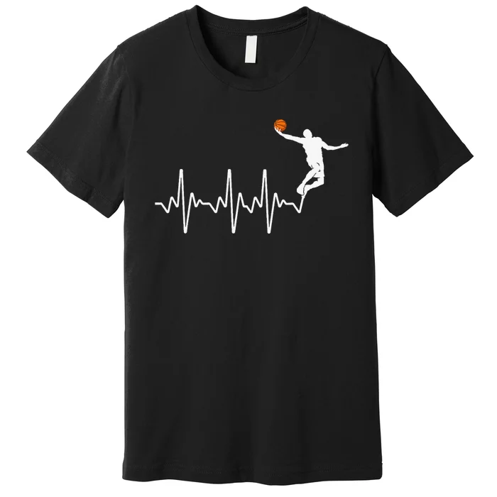 Cool Basketball Player Design For  Basketball Lover Premium T-Shirt