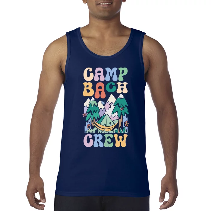 Camping Bridal Party Camp Bachelorette Camp Bach Crew Tank Top