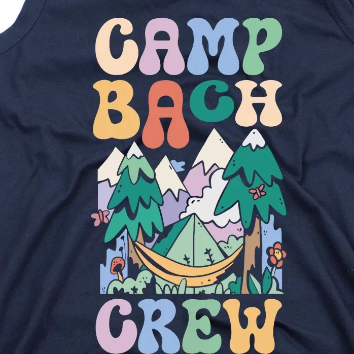 Camping Bridal Party Camp Bachelorette Camp Bach Crew Tank Top