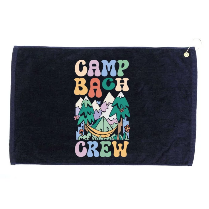 Camping Bridal Party Camp Bachelorette Camp Bach Crew Grommeted Golf Towel