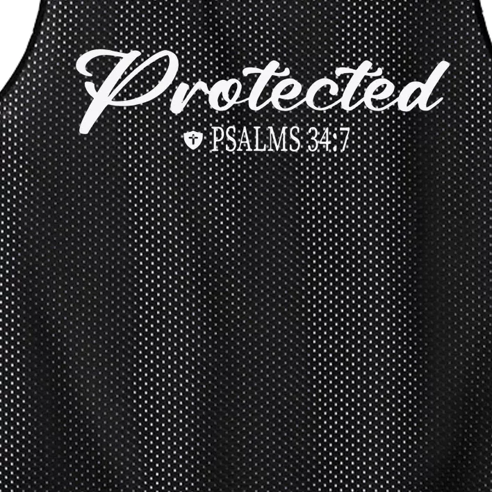 CHRISTIAN BIBLE PSALMS 347 PROTECTED Mesh Reversible Basketball Jersey Tank