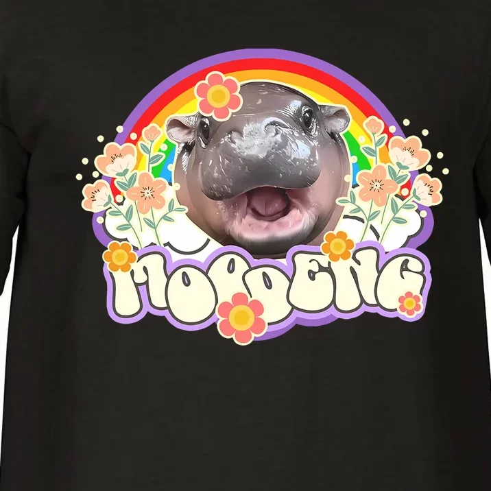 Cute Baby Pygmy Hippo Moo Deng Comfort Colors T-Shirt