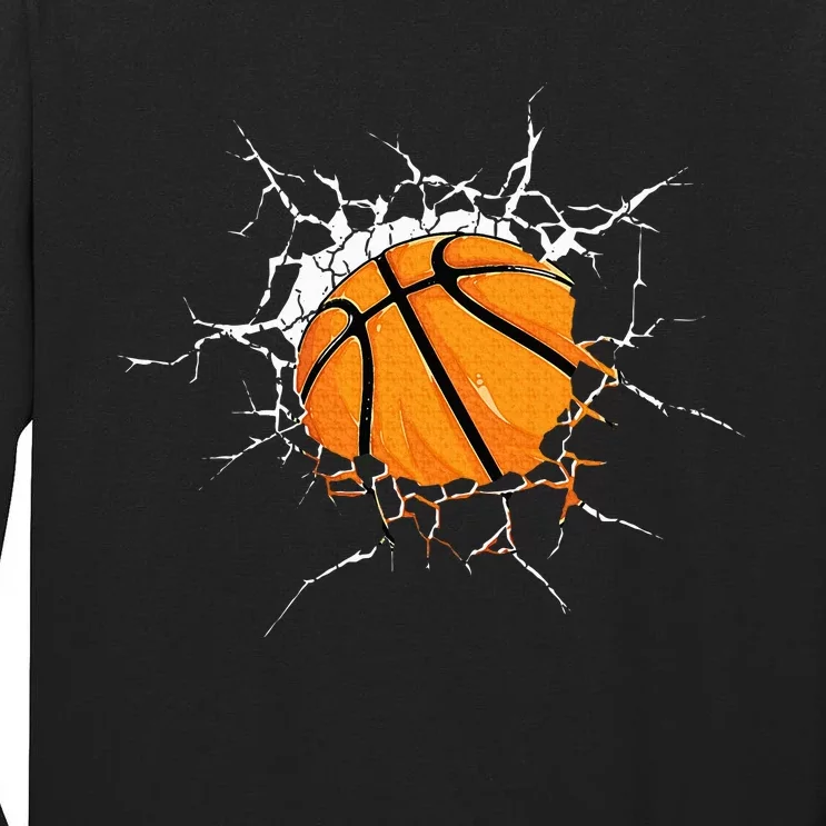 Cool Basketball Player Tall Long Sleeve T-Shirt