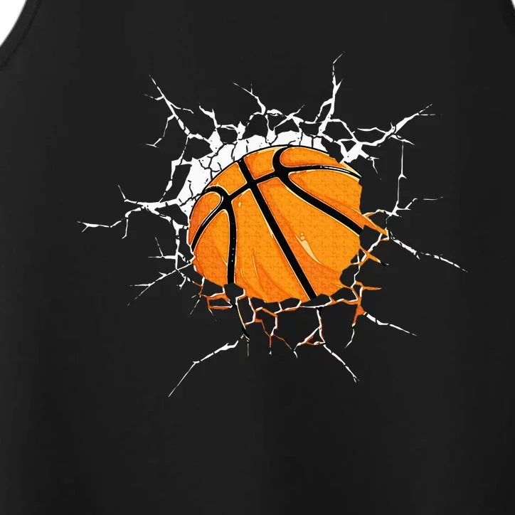 Cool Basketball Player Performance Tank