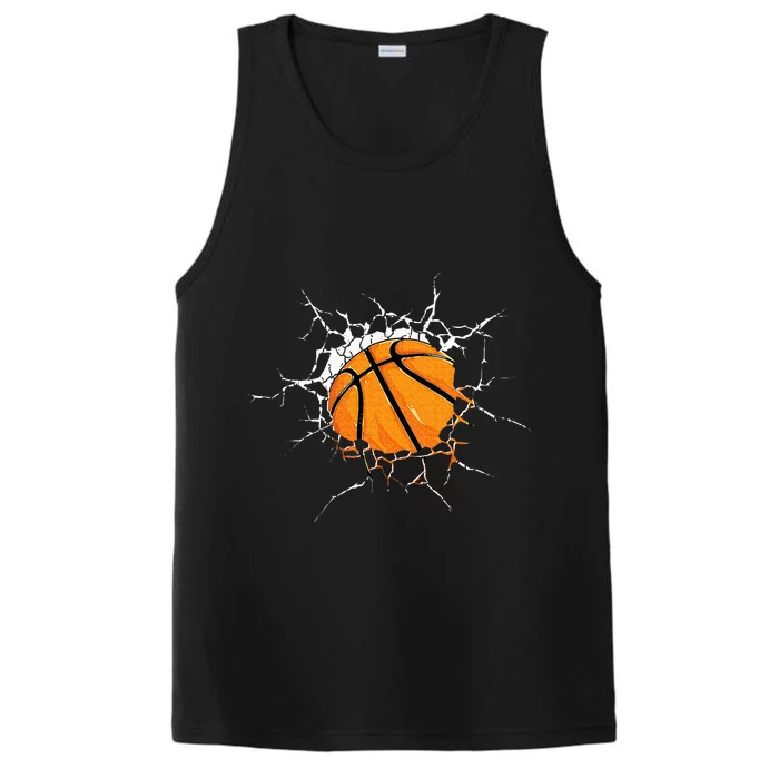 Cool Basketball Player Performance Tank