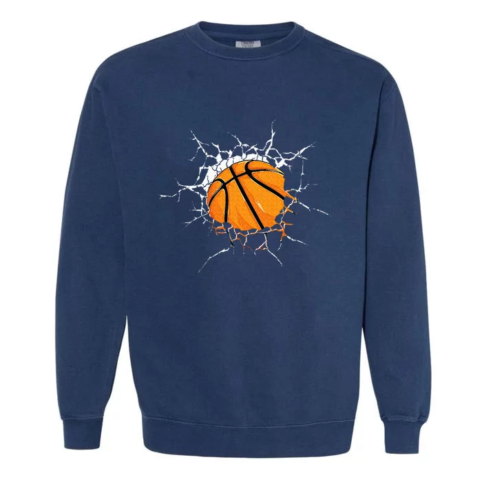 Cool Basketball Player Garment-Dyed Sweatshirt