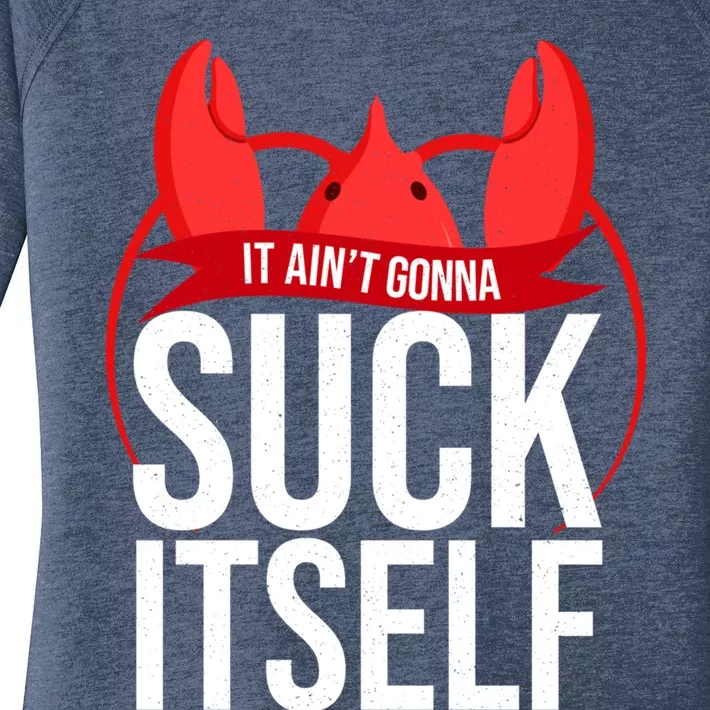 Crawfish Boil Party Well It Aint Gonna Suck Its Mardi Gr Gift Women's Perfect Tri Tunic Long Sleeve Shirt