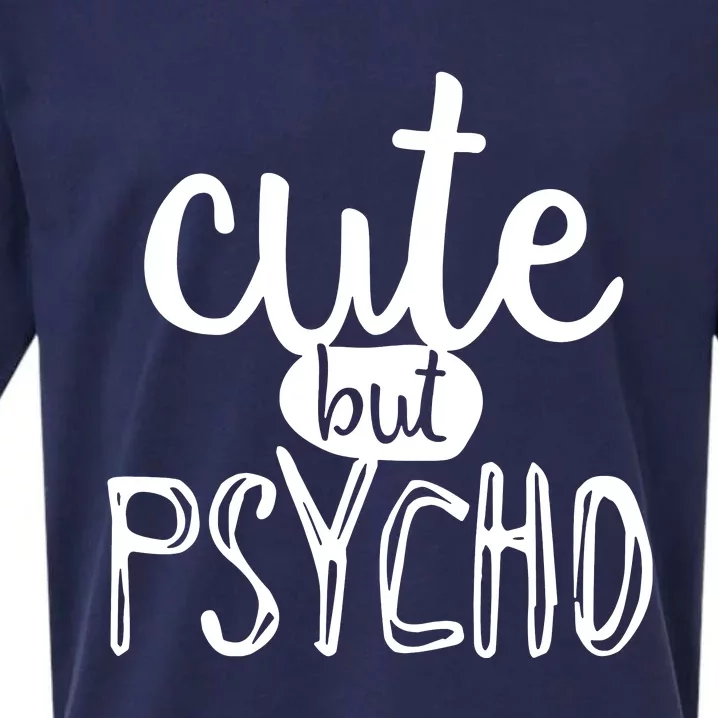 Cute But Psycho Sueded Cloud Jersey T-Shirt