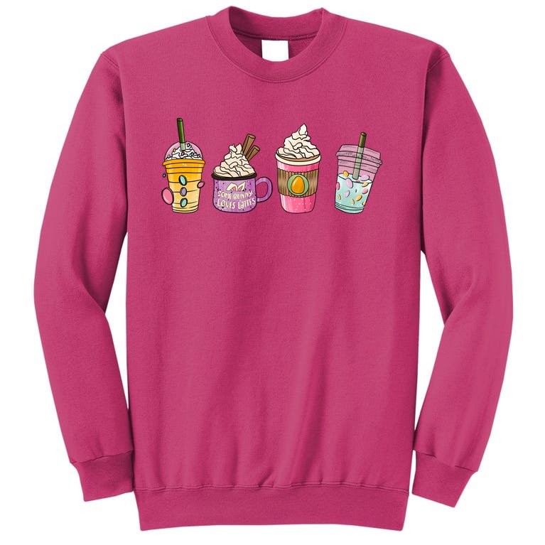 Coffee Boba Plus Size Womens Mens Easter Shirts Sweatshirt