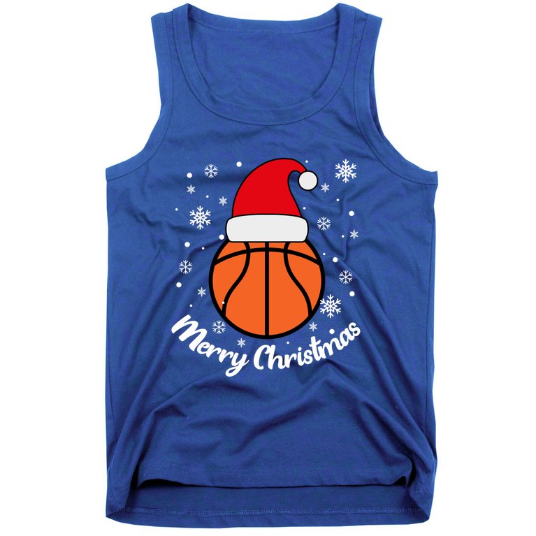 Christmas Basketball Pajamas Basketball Christmas Cute Gift Tank Top