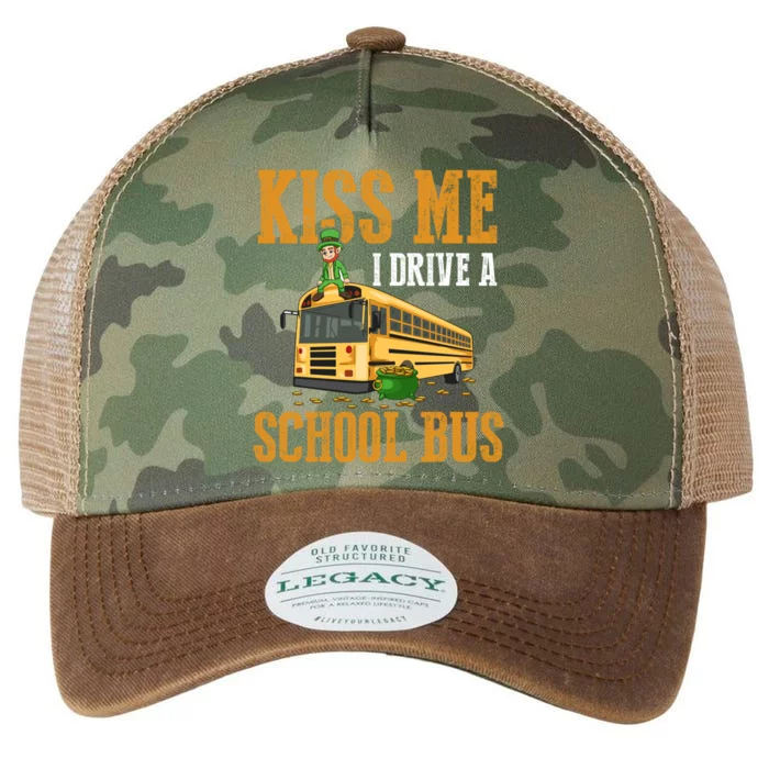 Camping Bus Quote For A Skoolie Driver Funny Gift Legacy Tie Dye Trucker Hat