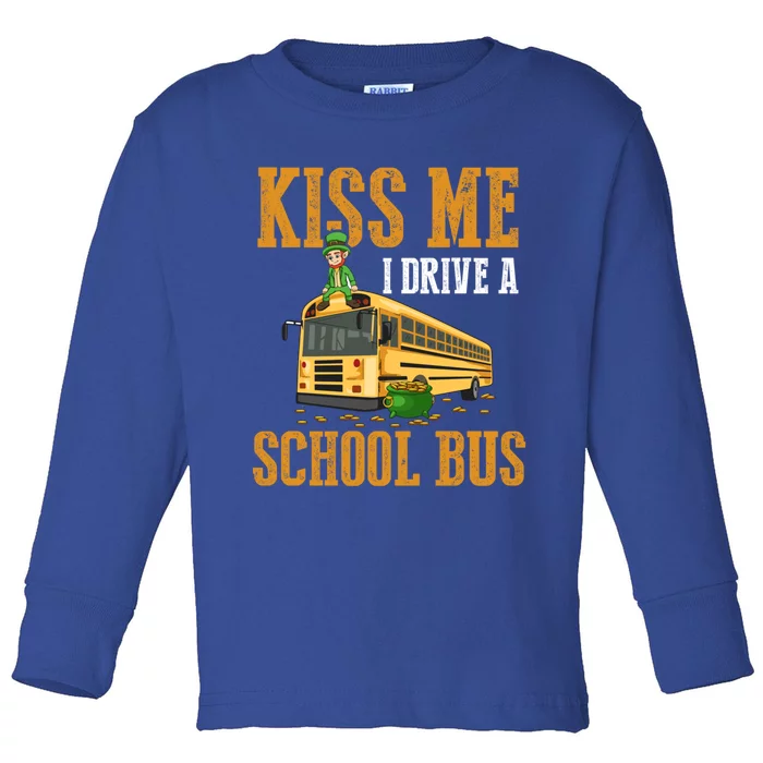 Camping Bus Quote For A Skoolie Driver Funny Gift Toddler Long Sleeve Shirt