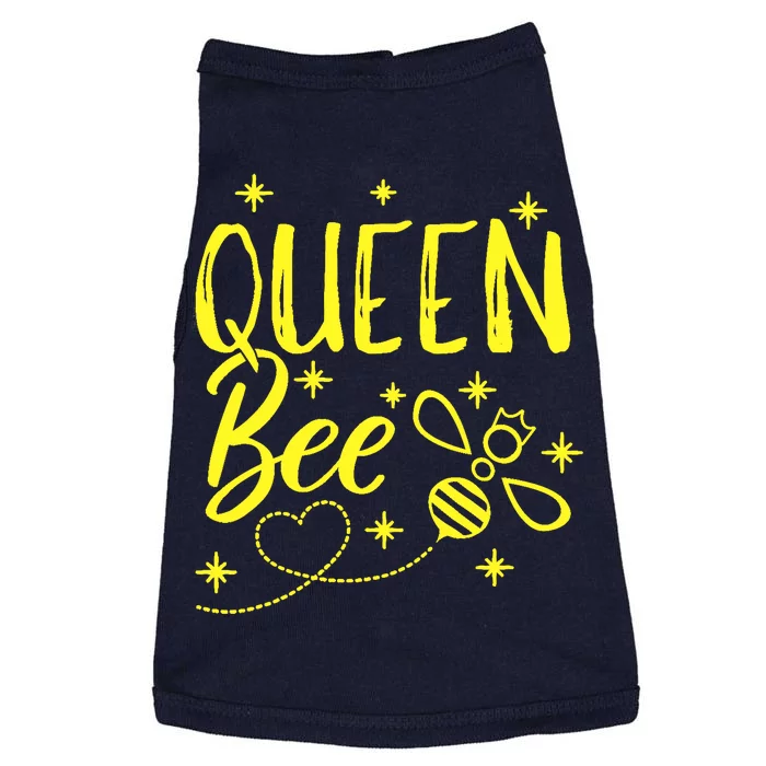 Cute Beekeeper Queen Bee Crown Bee Queen Doggie Tank