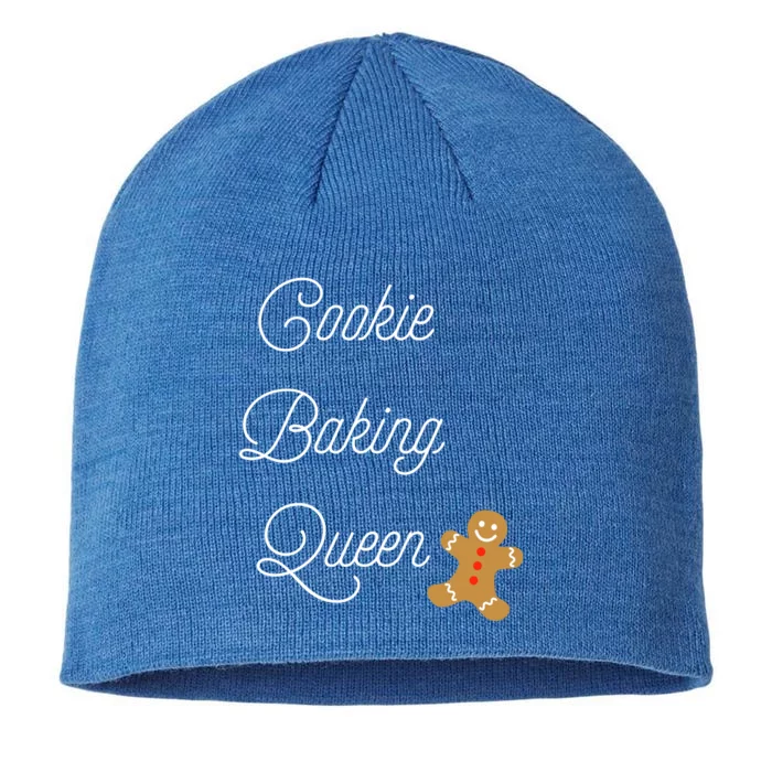 Cookie Baking Queen Christmas Gift 8 1/2in Sustainable Knit Beanie