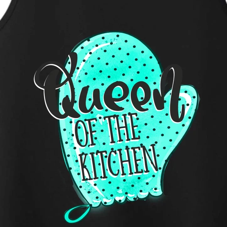 Cute Baking Queen Of The Kitchen Meaningful Gift Performance Tank