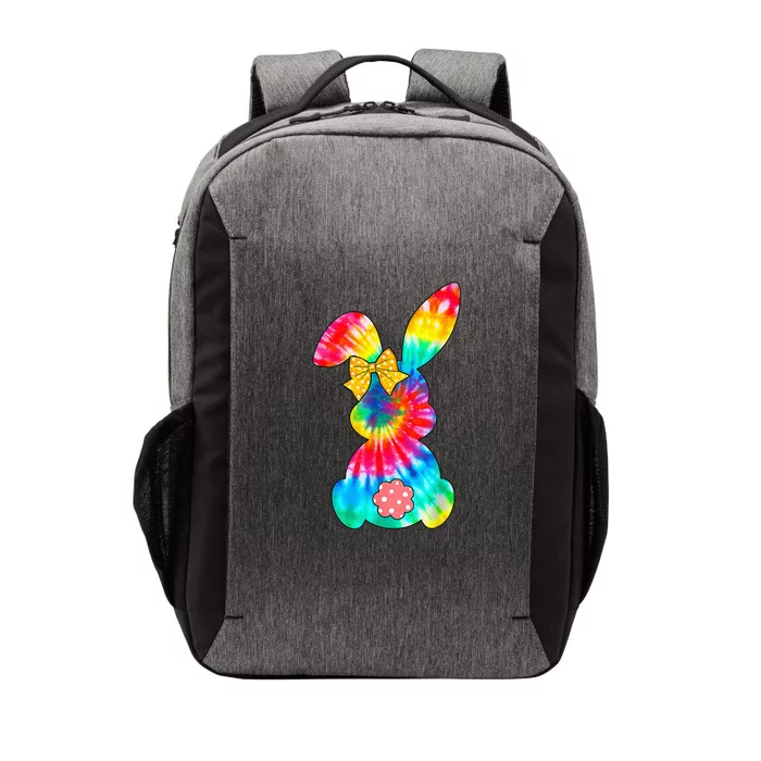 Cute Bunny Rabbit Tie Dye Bow Tie Easter Day Vector Backpack