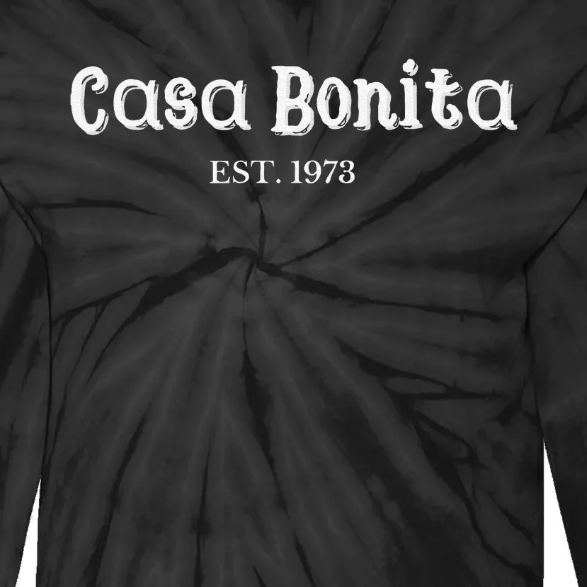 Casa Bonita Restaurant Restaurante Tie-Dye Long Sleeve Shirt