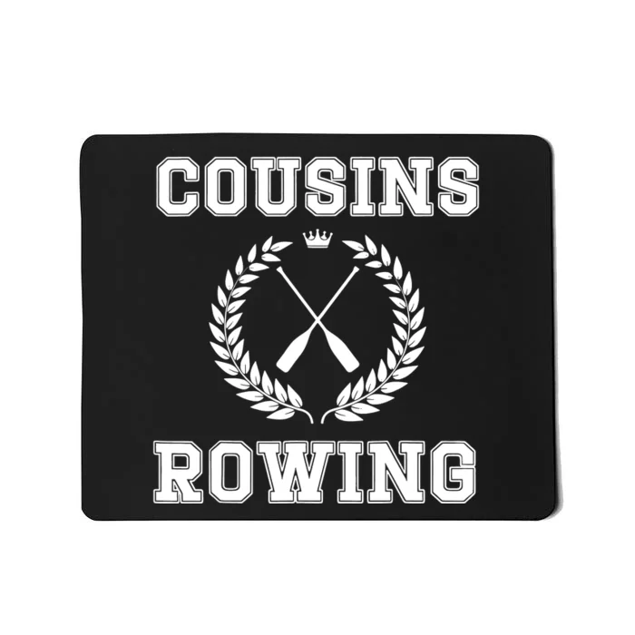 Cousins Beach Rowing Mousepad