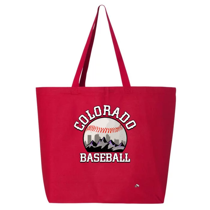 Colorado Baseball Rocky Mountain Team 25L Jumbo Tote