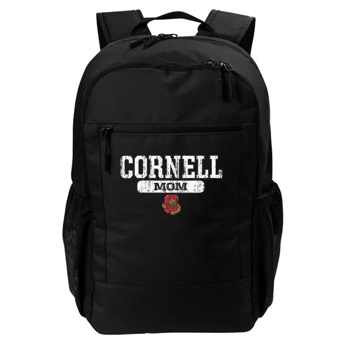 Cornell Big Red Mom Block Pill Icon Daily Commute Backpack