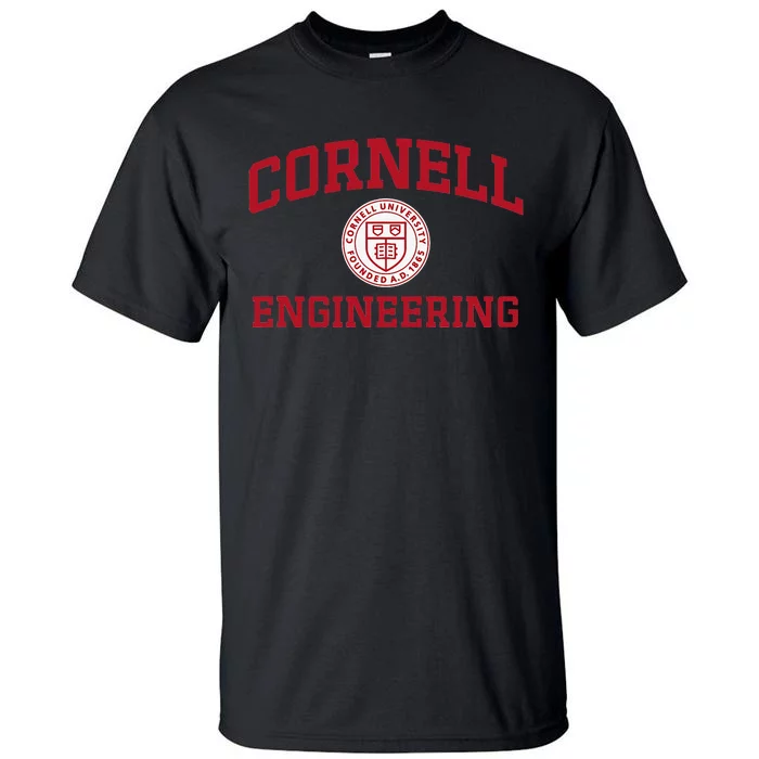 Cornell Big Red Engineering Seal Neutral Tall T-Shirt