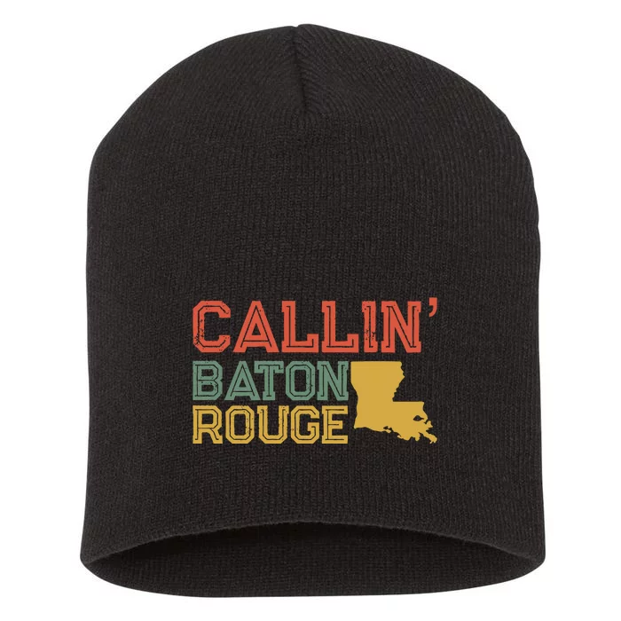 Callin Baton Rouge Short Acrylic Beanie