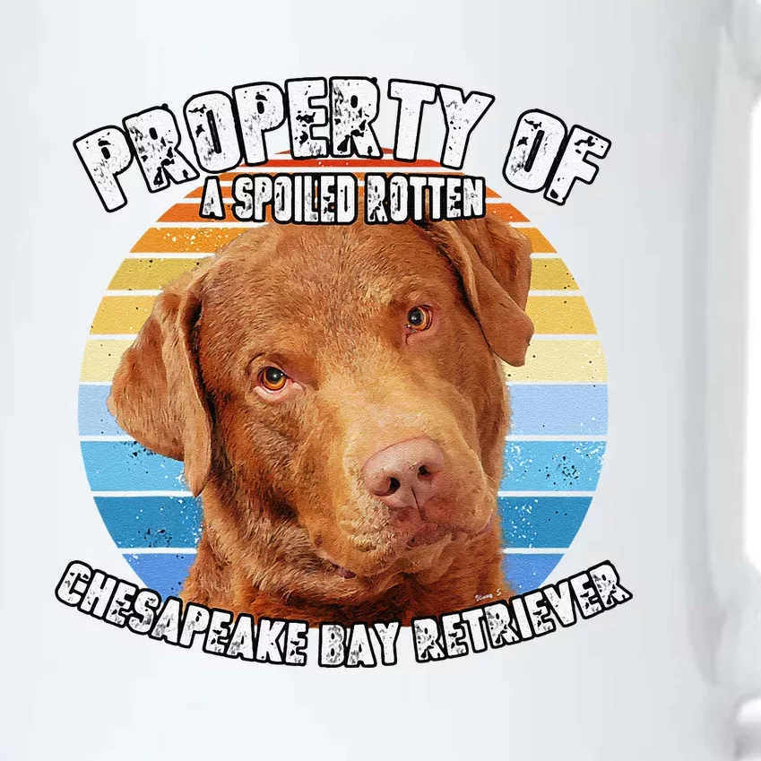 Chesapeake Bay Retriever Property Of Cute Dog Black Color Changing Mug