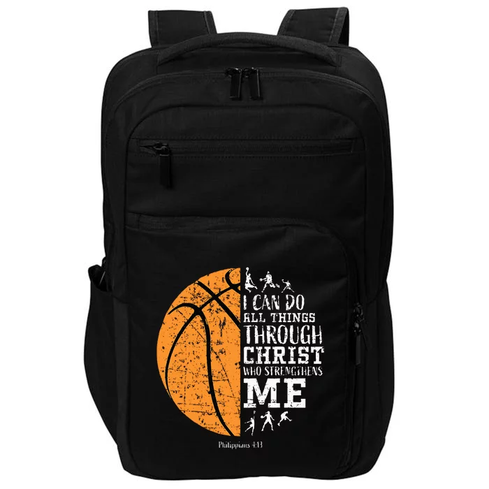 Christian Basketball Religious Gifts Impact Tech Backpack