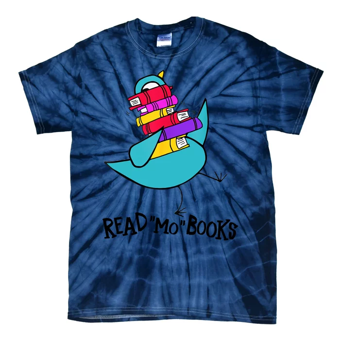 Cute Bird Read More Book Reading Day Reading Lover Book Lover Read Across Americ Tie-Dye T-Shirt