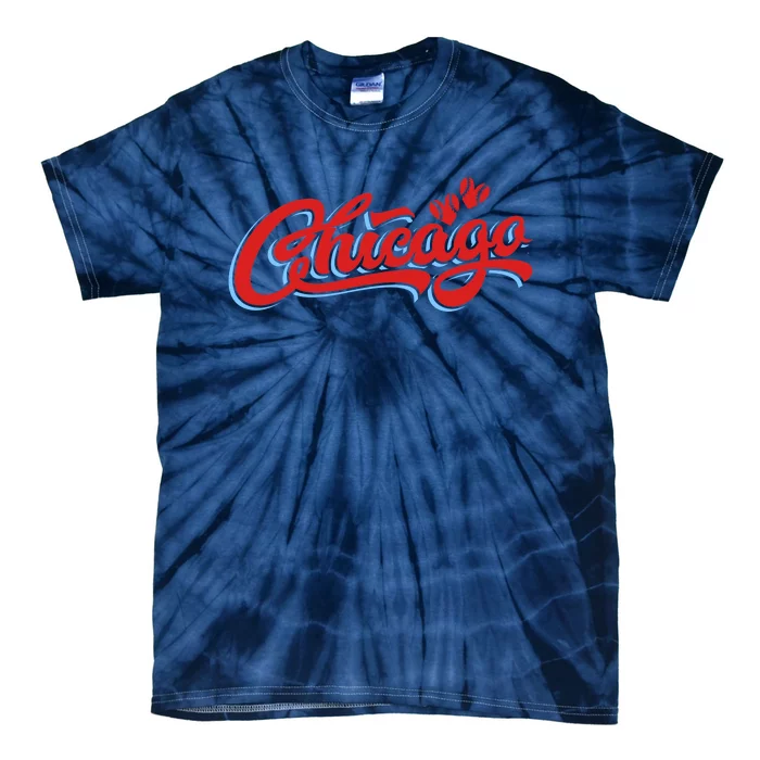 Chicago Baseball Retro Sport Lover Tie-Dye T-Shirt