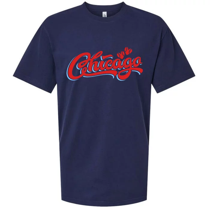 Chicago Baseball Retro Sport Lover Sueded Cloud Jersey T-Shirt