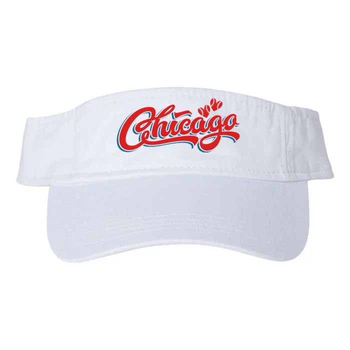 Chicago Baseball Retro Sport Lover Valucap Bio-Washed Visor