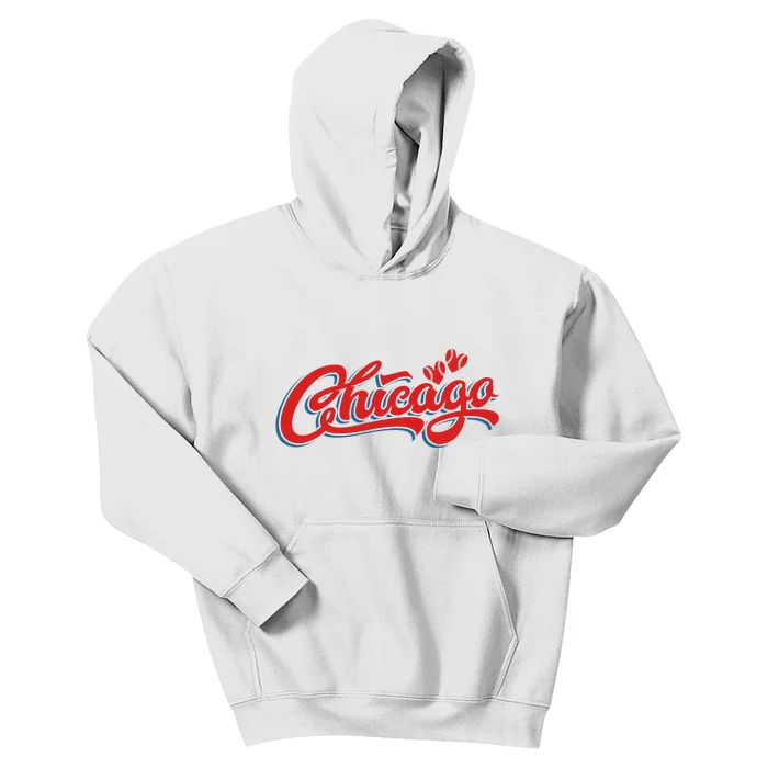 Chicago Baseball Retro Sport Lover Kids Hoodie