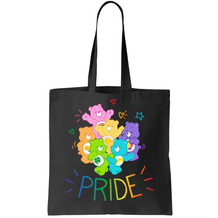 Care Bears Rainbow Pride and Doodles Tote Bag