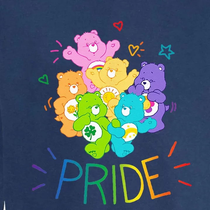 Care Bears Rainbow Pride and Doodles Garment-Dyed Sweatshirt