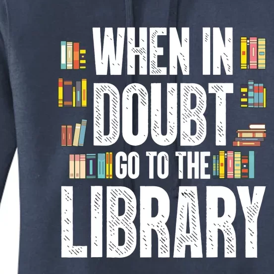 Cool Book Reader Men Women Library Themed Bookworm Librarian Women's Pullover Hoodie