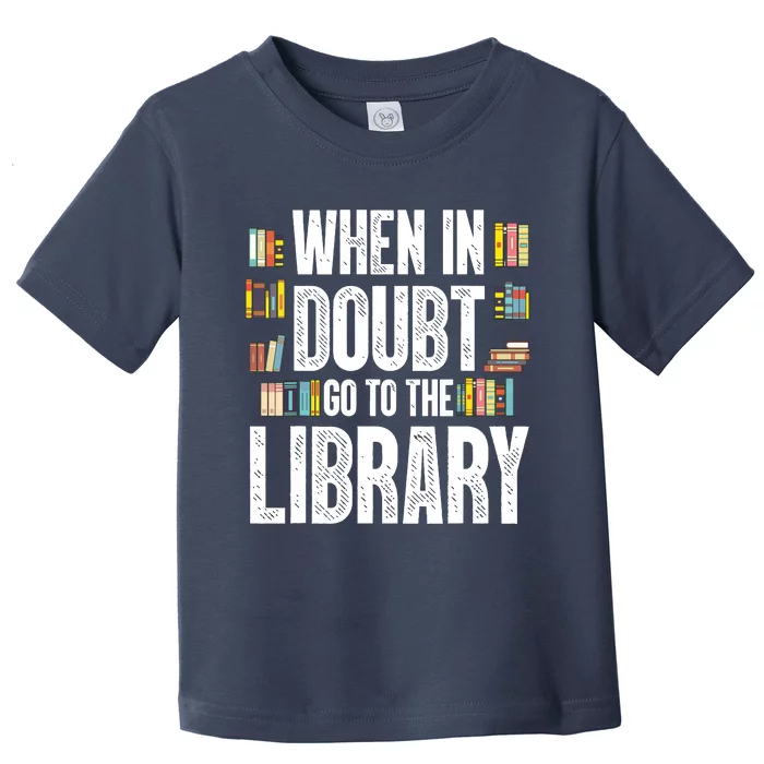 Cool Book Reader Men Women Library Themed Bookworm Librarian Toddler T-Shirt