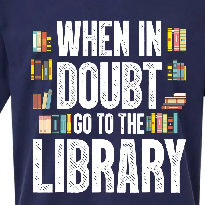 Cool Book Reader Men Women Library Themed Bookworm Librarian Sueded Cloud Jersey T-Shirt