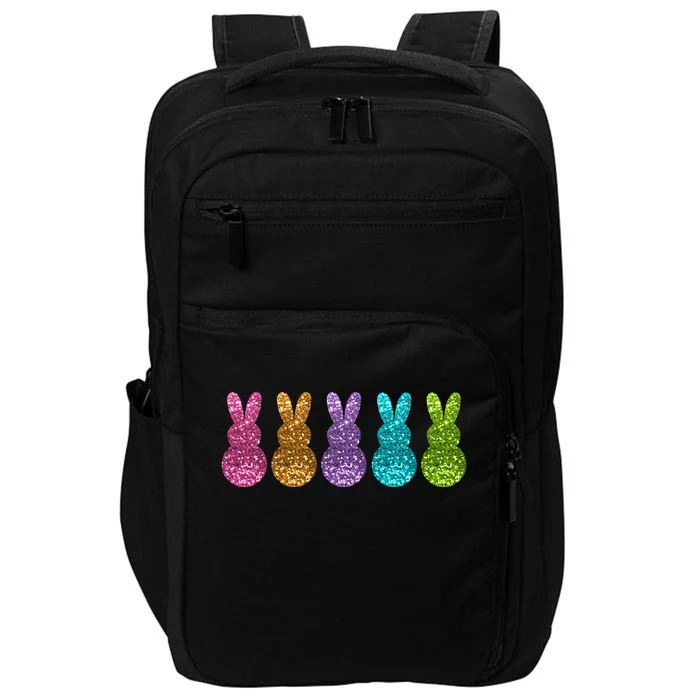 Cute Bunny Rabbits Easter Colorful Impact Tech Backpack