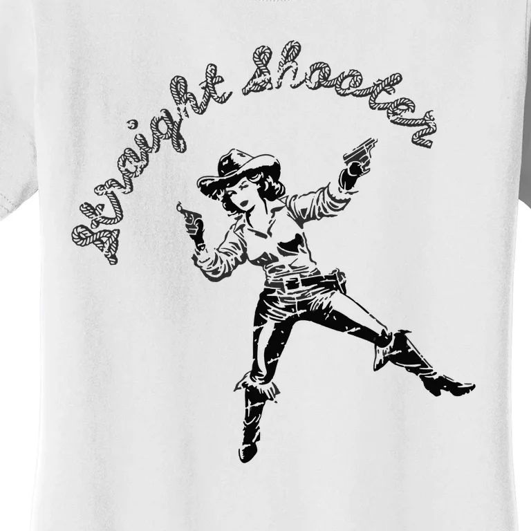 Cute Baby Retro Cowgirl Women's T-Shirt